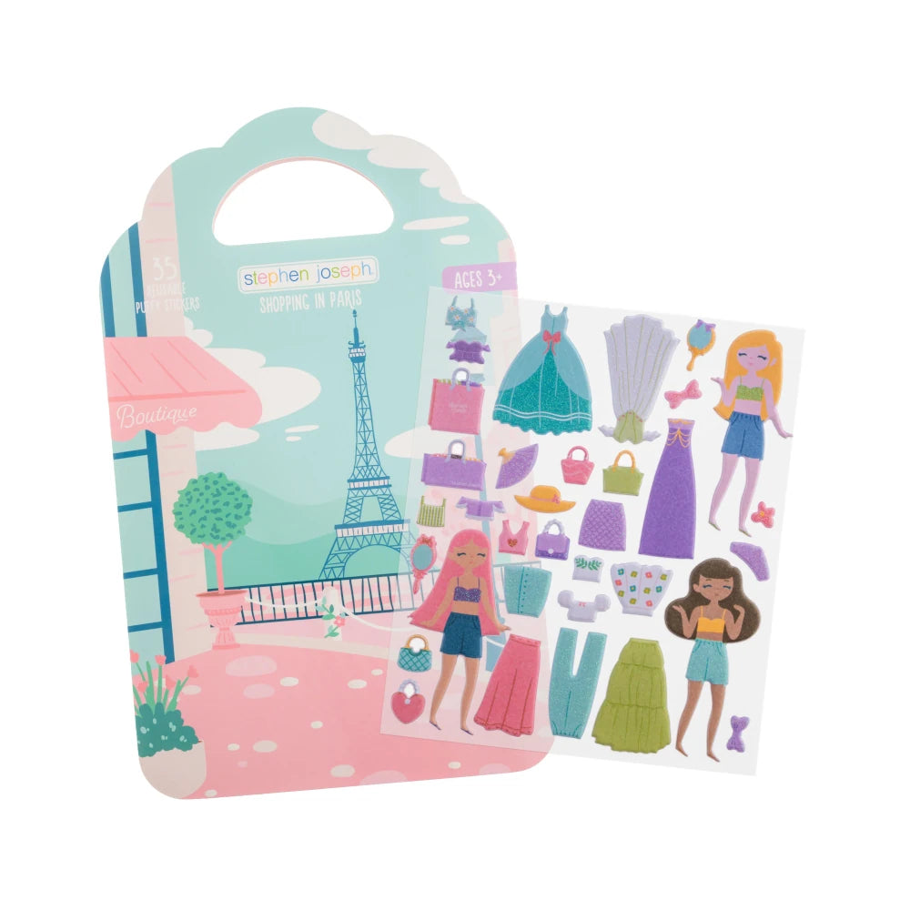 Reusable puffy sticker book: Dreamer, Stephen Joseph