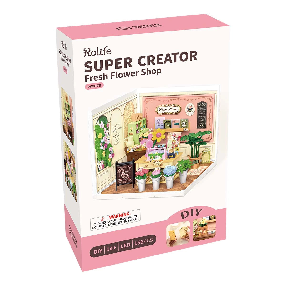 Rolife Super Creator Miniature House - Fresh Flower Shop DW017B