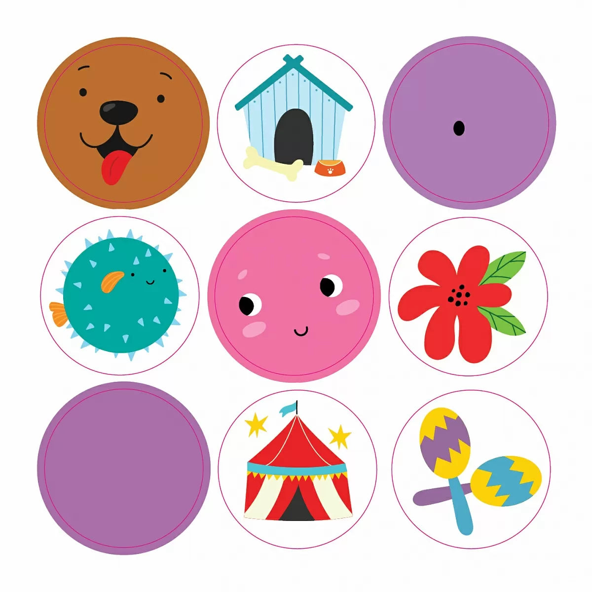 Самые первые наклейки 3-4 года, Робинс