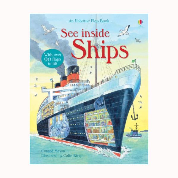 Flap book: See Inside Ships, Usborne