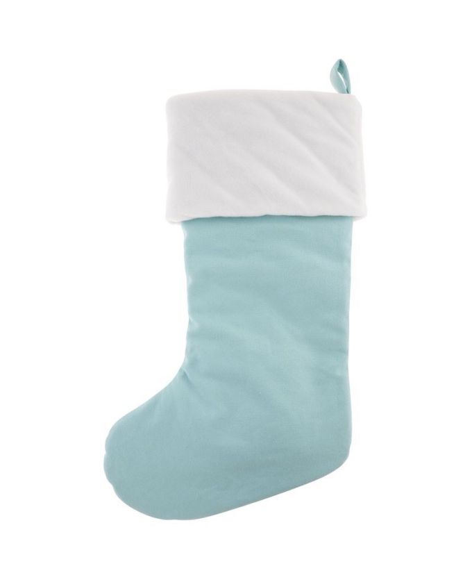 HOLIDAY EMBROIDERED STOCKING SNOWMAN