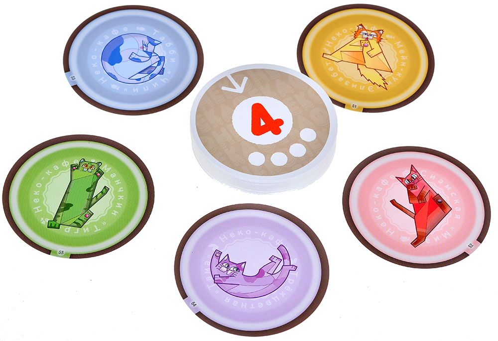 Настольная игра: Неко-кафе. Мир Хобби