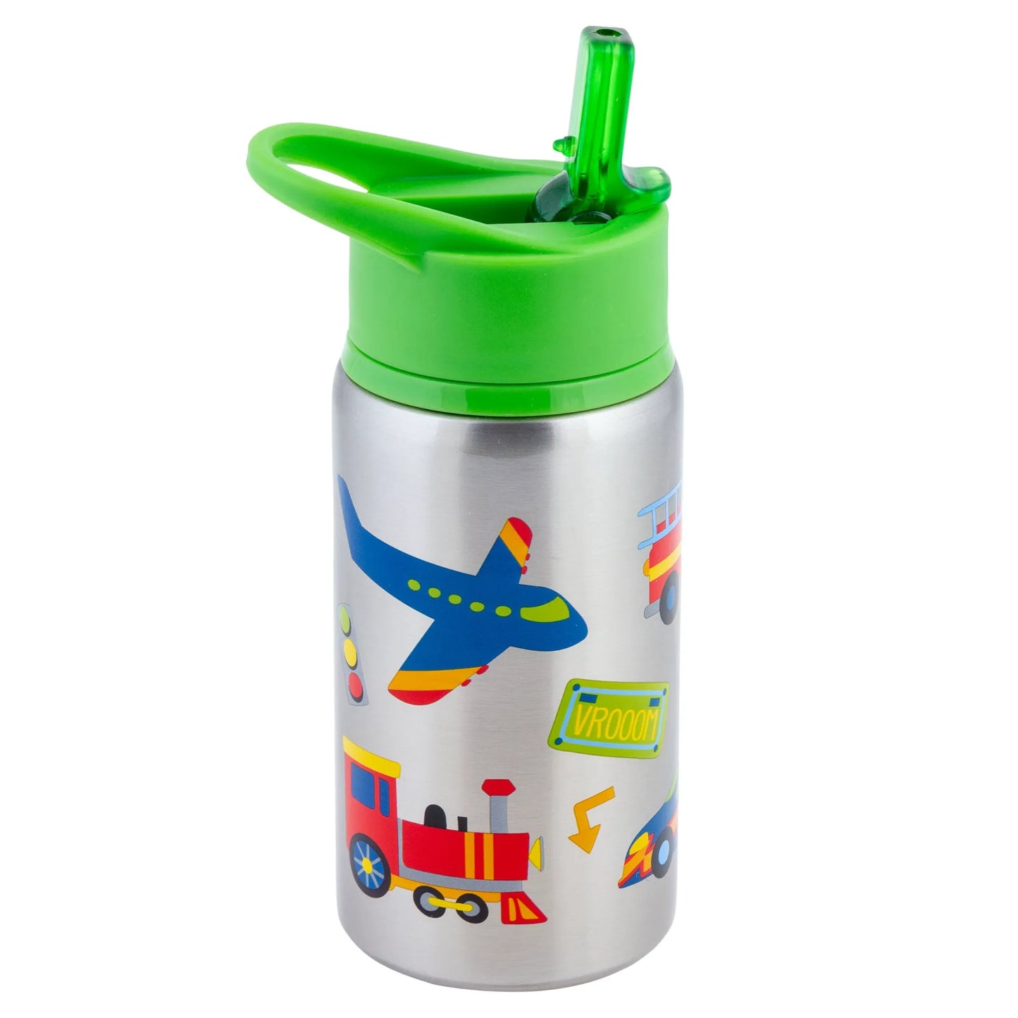 Stainless Steel Water Bottle Transportation: Insulated Stainless Steel Water Bottle 18oz. For Kids 3+
