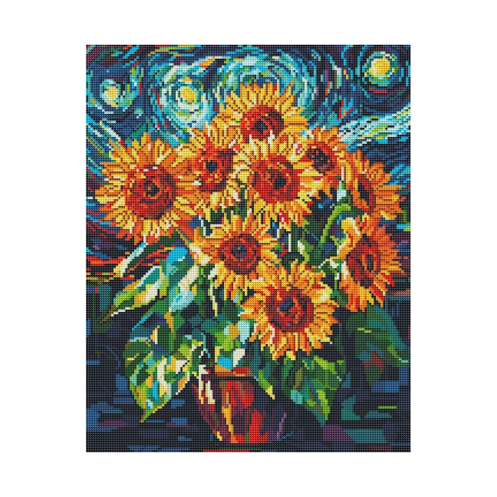 Sunflowers: Diamond painting, Brushme