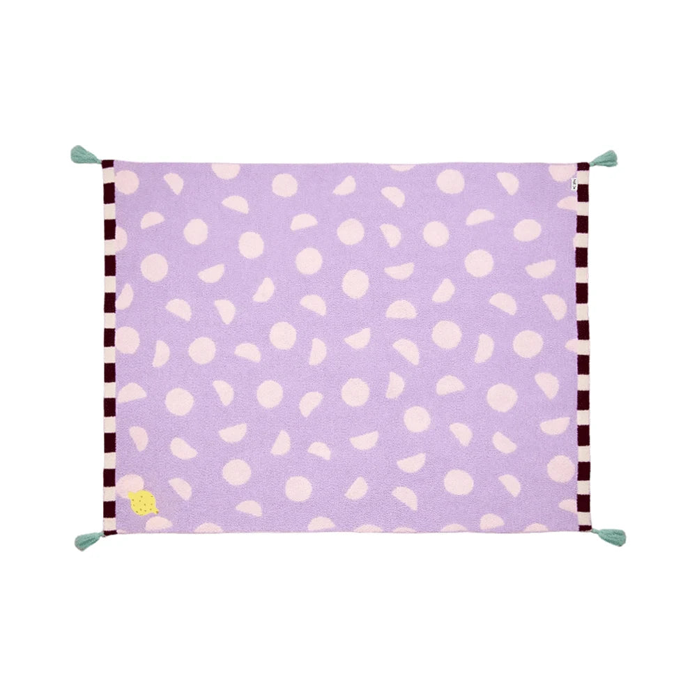 Sunset Soda Milk Cap Blanket for Kids, 150 x 120 cm