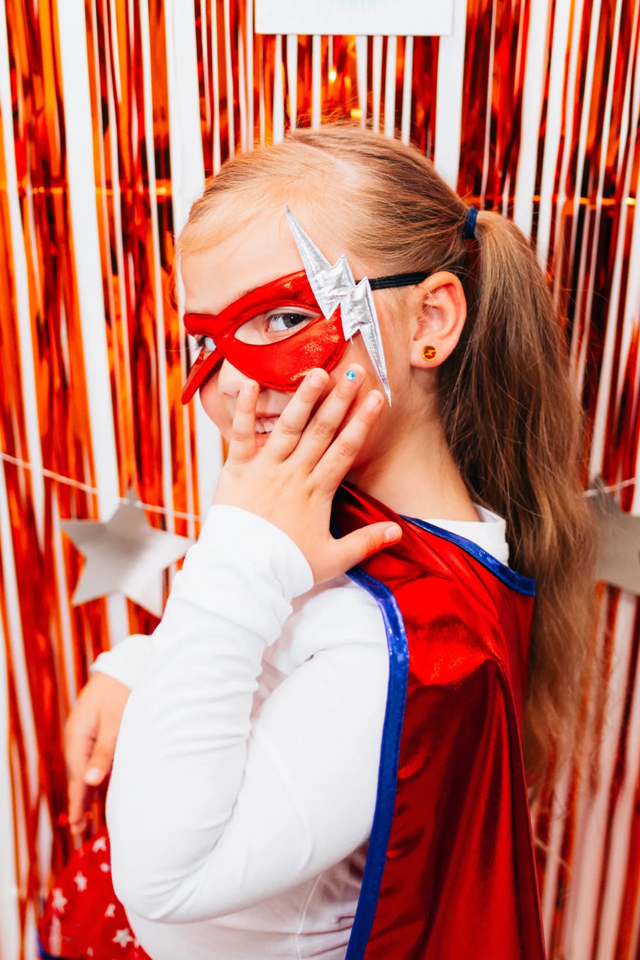 Superhero Nail Stickers, Face Stickers for Kids 3+