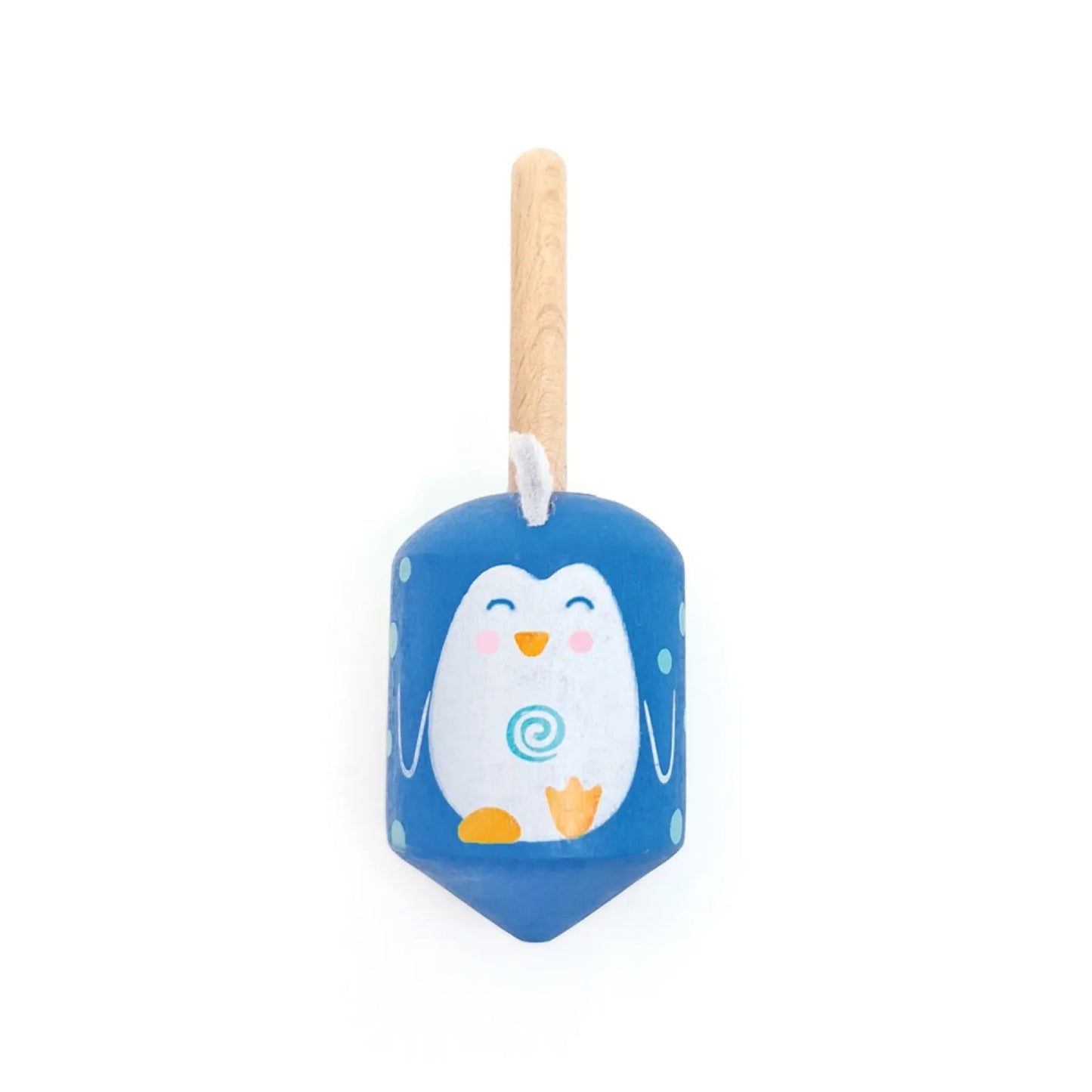 Wooden Spinning Top: 'Little Friends' (Choice of 3 designs), Svoora