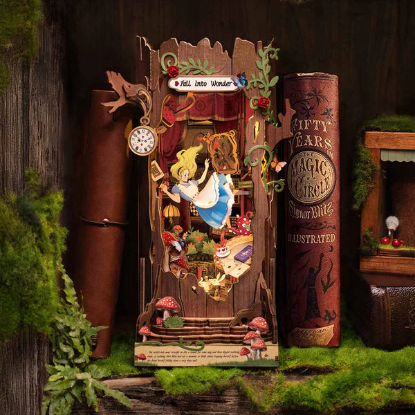 Fall into Wonder, Rolife DIY Book Nook, TGB12