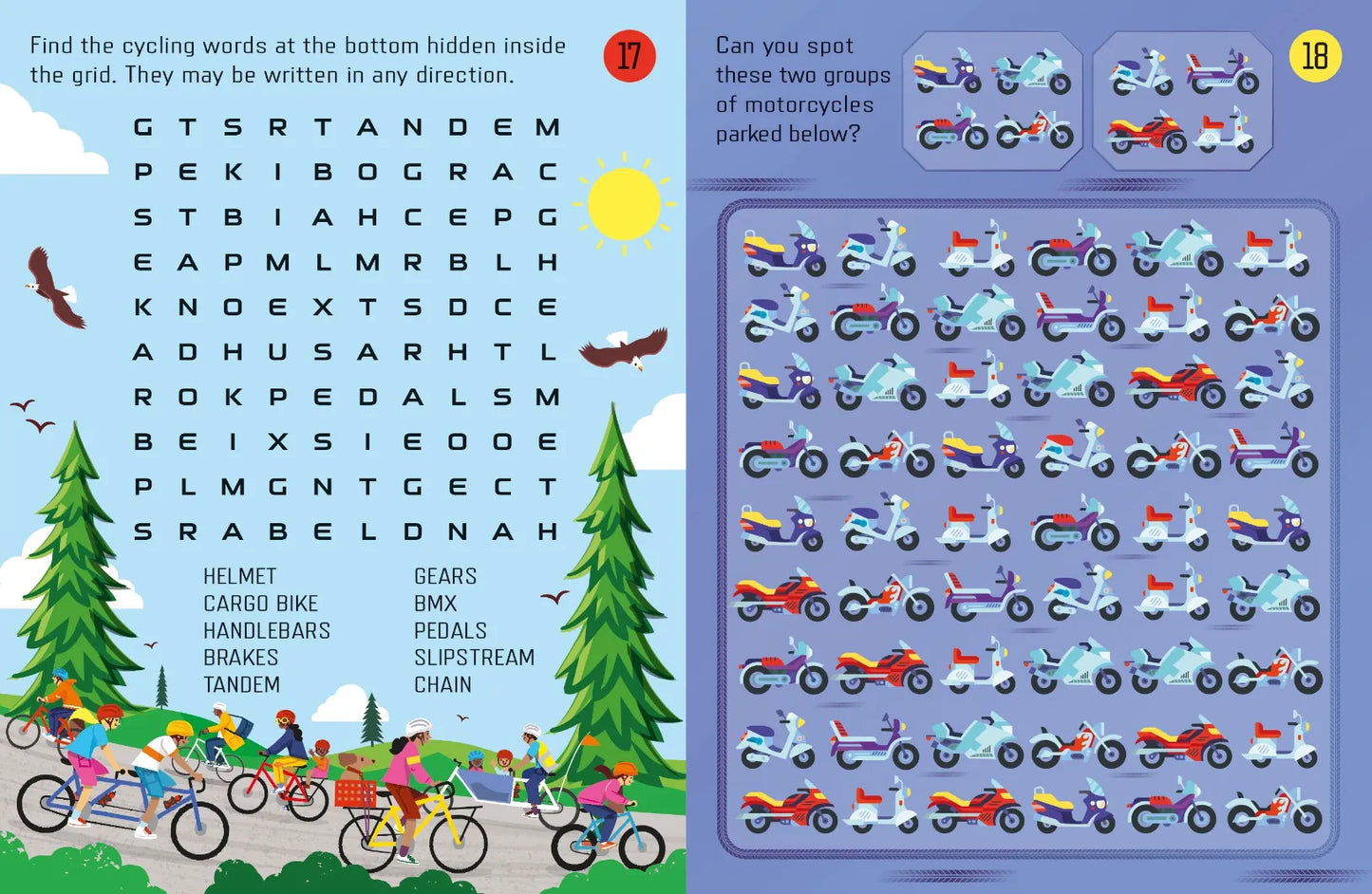 Activity book: Things to Do on a Journey, Usborne