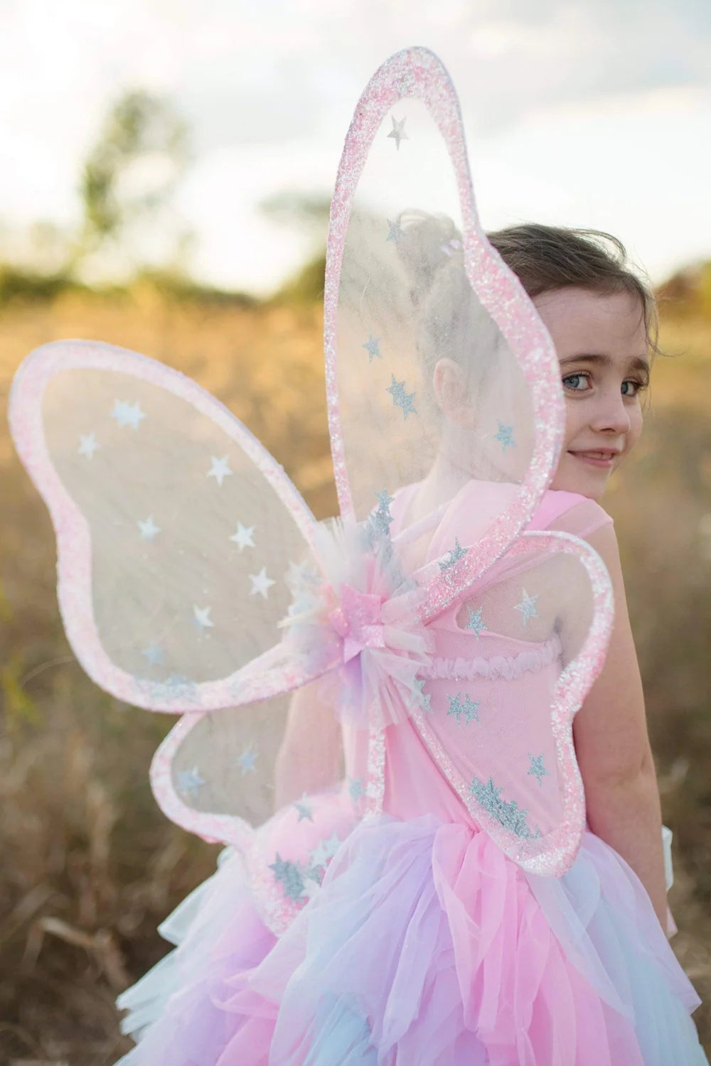 Twinkling Star Confetti Wings, Special Moment, For Kids 3+