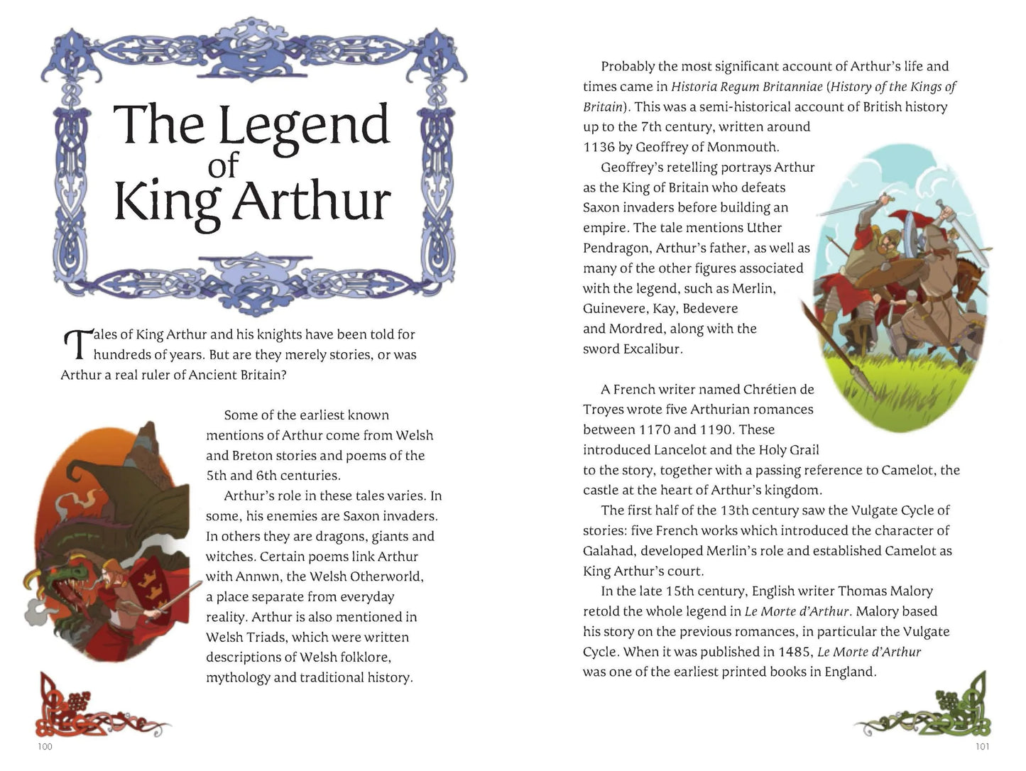 Young Reading: The Adventures of King Arthur, Usborne