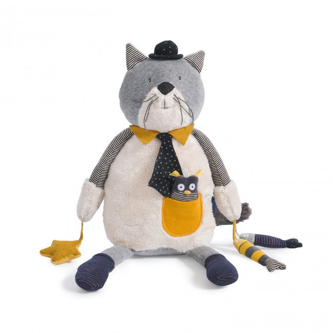 Activity cat Les Moustaches, Moulin Roty
