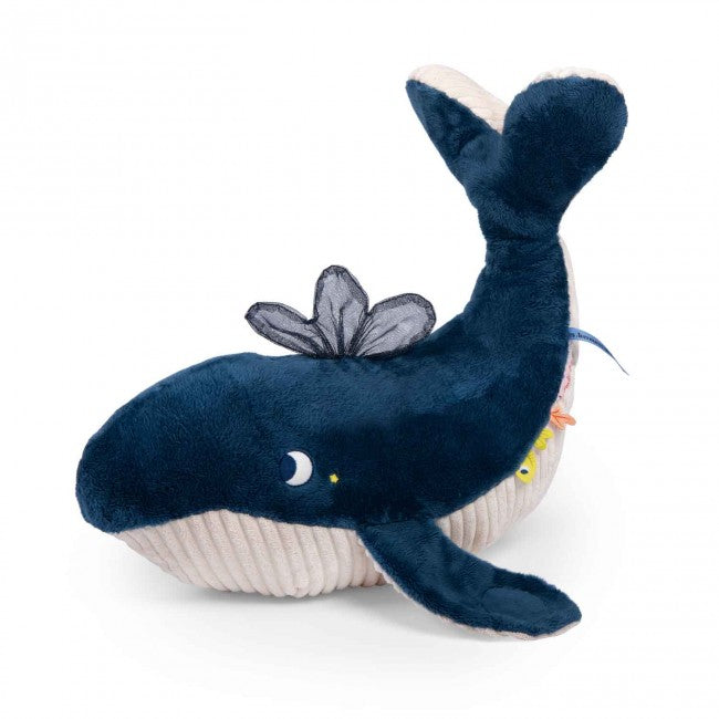 Large activity whale Les Aventures de Paulie, Moulin Roty