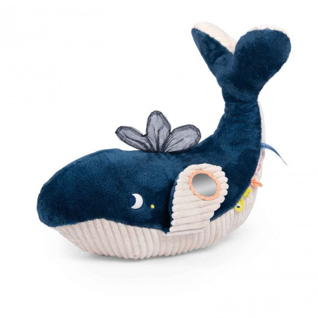 Large activity whale Les Aventures de Paulie, Moulin Roty