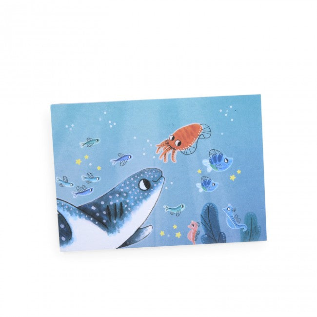 Glow-in-the-dark puzzle Under the sea Les Aventures de Paulie 24PCS, Moulin Roty