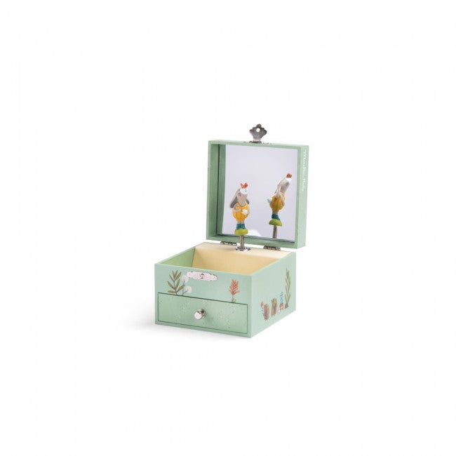 Musical jewellery box Trois Petits Lapins, Moulin Roty