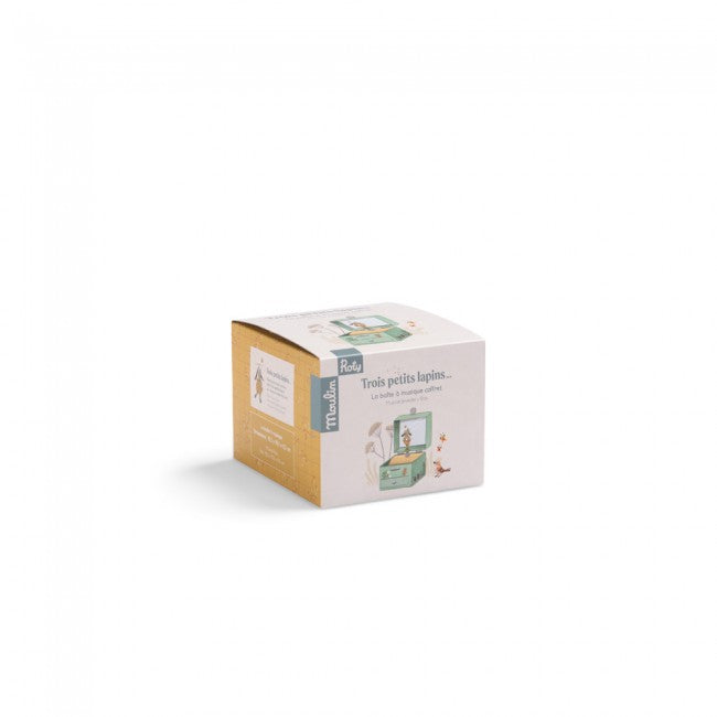 Musical jewellery box Trois Petits Lapins, Moulin Roty