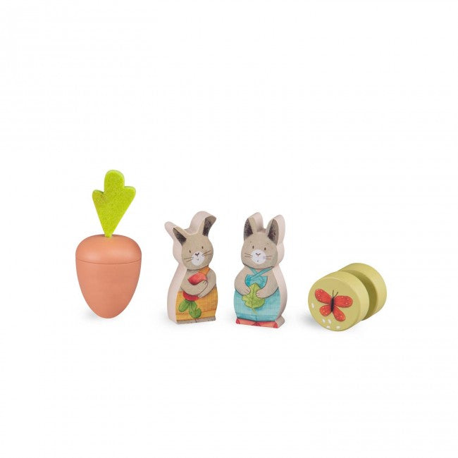 Multi-activity garden Trois Petits Lapins Moulin Roty
