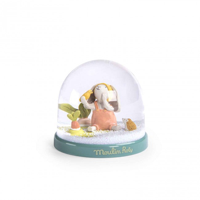 Snow globe Trois Petits Lapins Moulin Roty