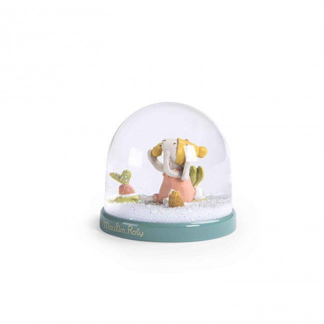 Snow globe Trois Petits Lapins Moulin Roty