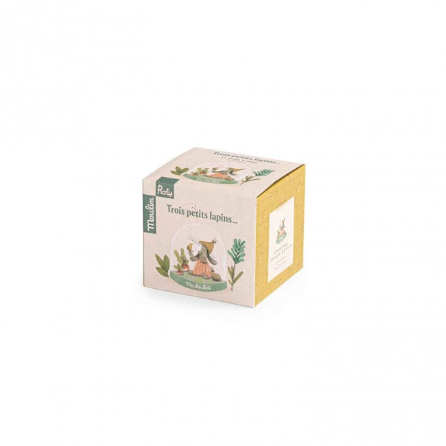 Snow globe Trois Petits Lapins Moulin Roty