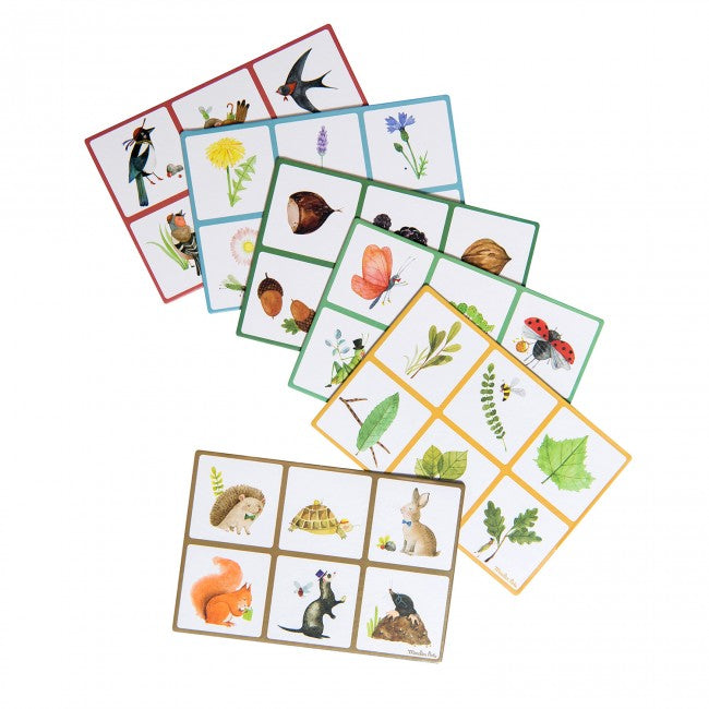 Nature lotto game Le jardin du moulin, Moulin Roty