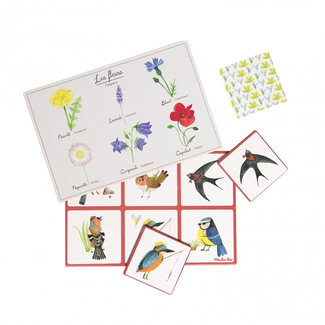 Nature lotto game Le jardin du moulin, Moulin Roty