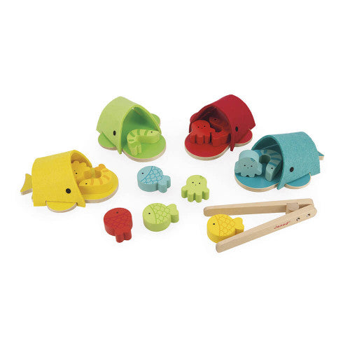 WHALES COLOUR MATCHING GAME Janod