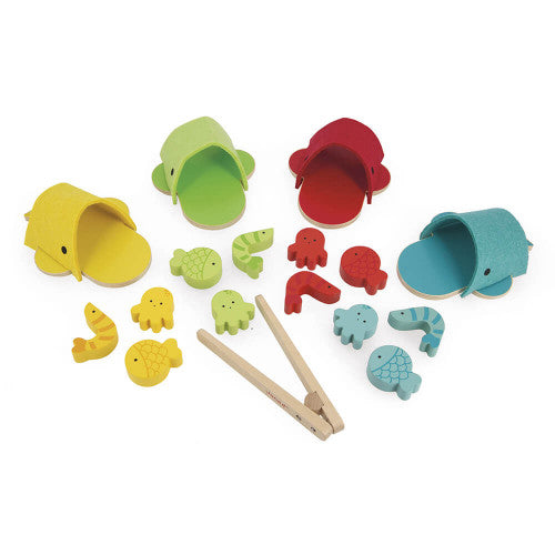 WHALES COLOUR MATCHING GAME Janod