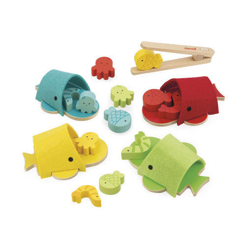 WHALES COLOUR MATCHING GAME Janod