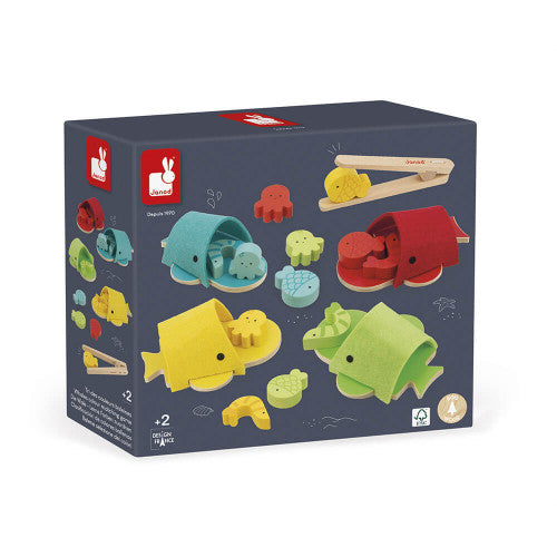 WHALES COLOUR MATCHING GAME Janod