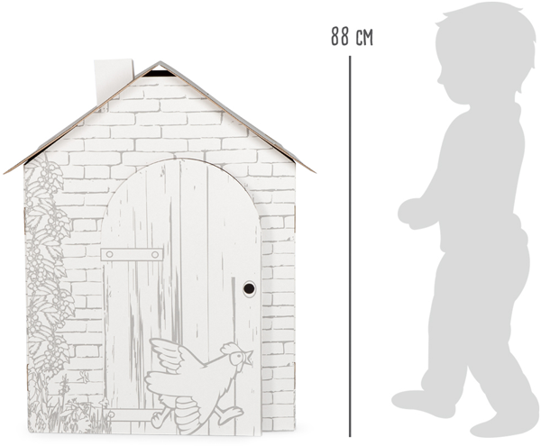 Little house Cardboard Playhouse, Small foot