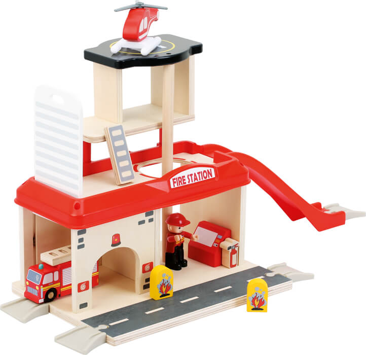 Fire Station with Accessories, Small foot