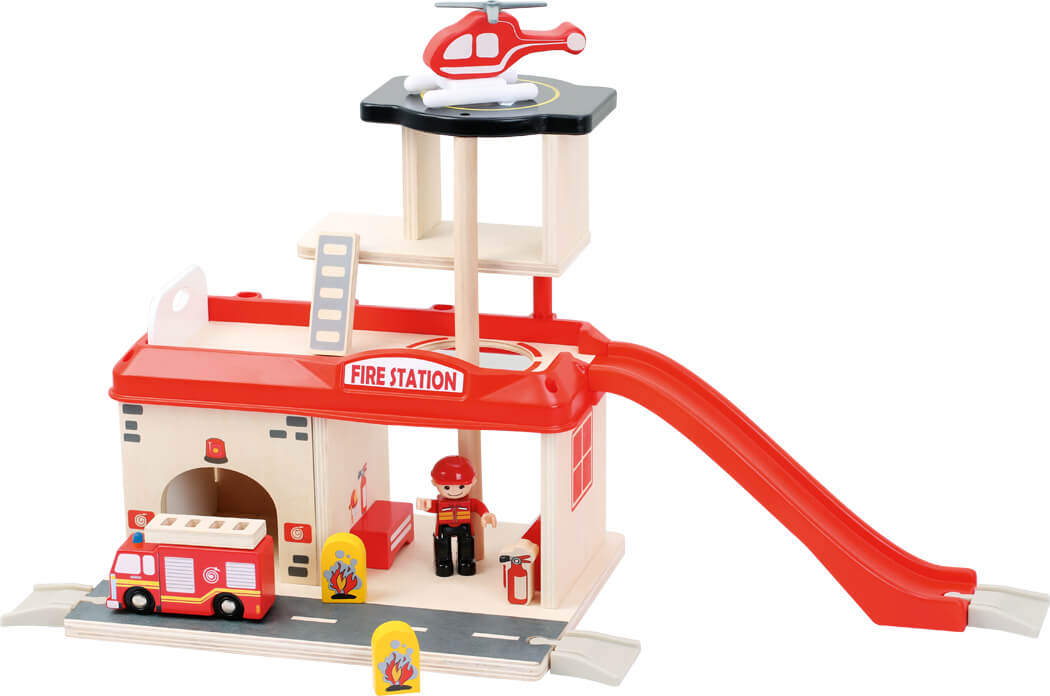Fire Station with Accessories, Small foot