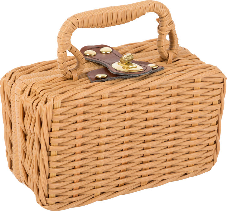 Porcelain Coffee Set in a Case, Small foot