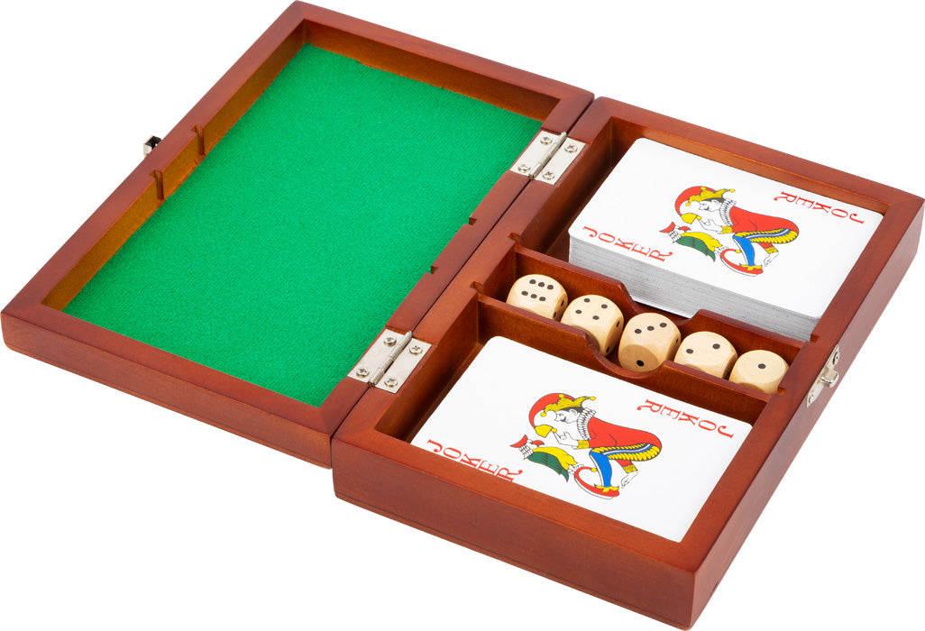 Cards and Dice Game Box, Small foot