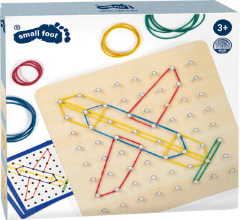 Wooden Geoboard, Small foot