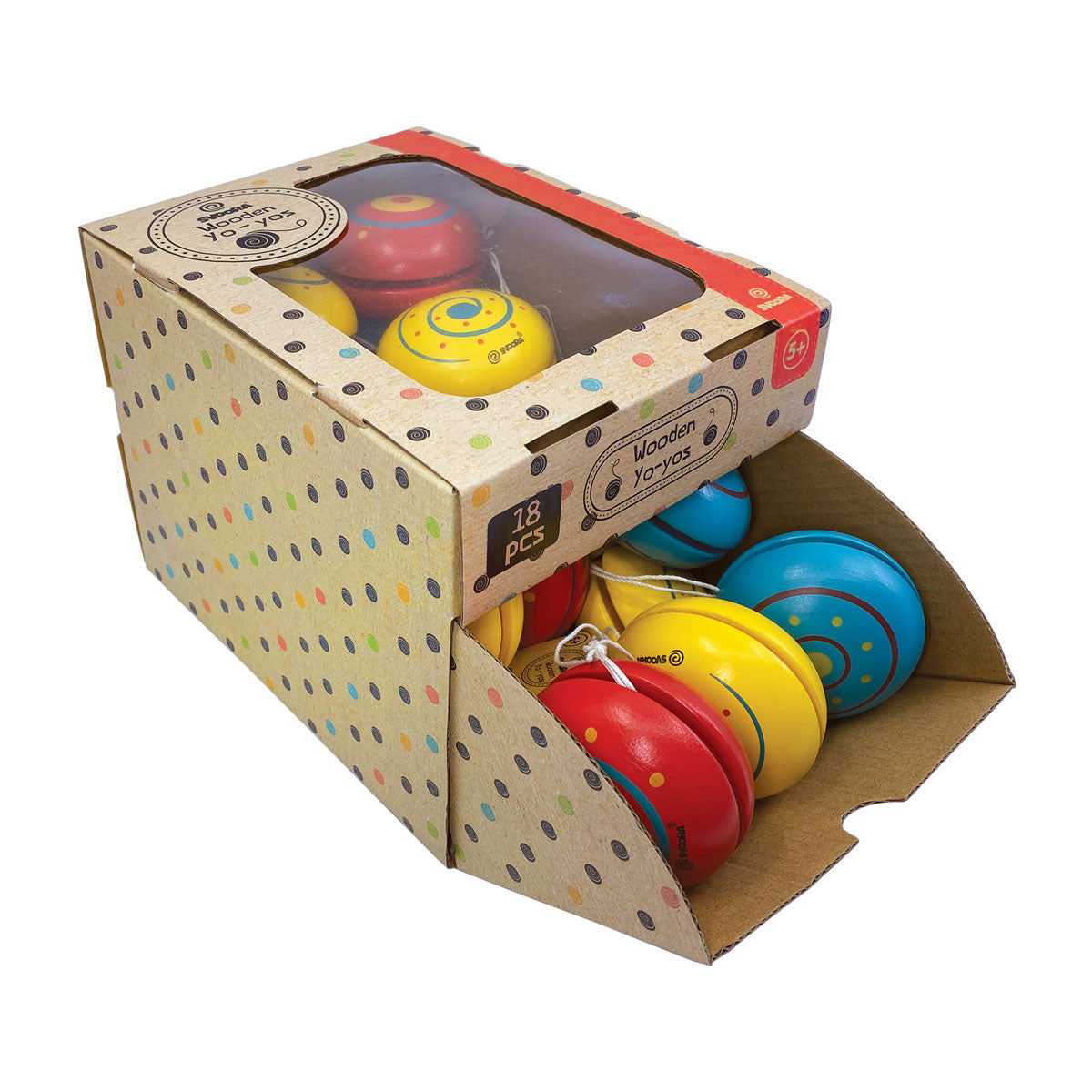 Svoora Wooden Yo-Yo 'CLASSIC' in 3 designs