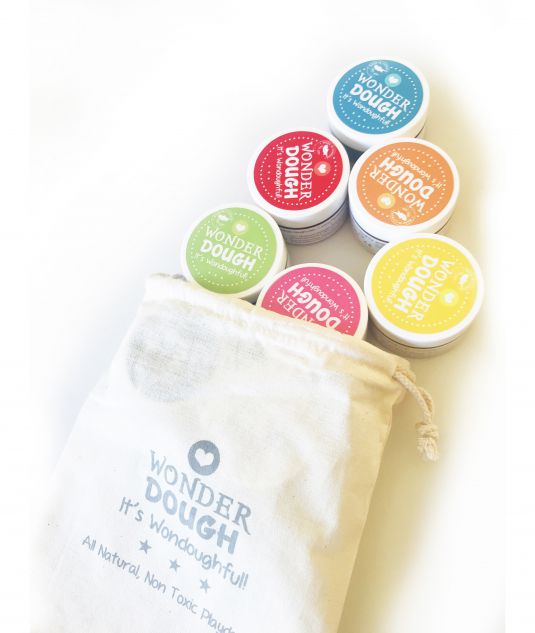 Wonderdough Rainbow Pack (6 x 125 g tubs)