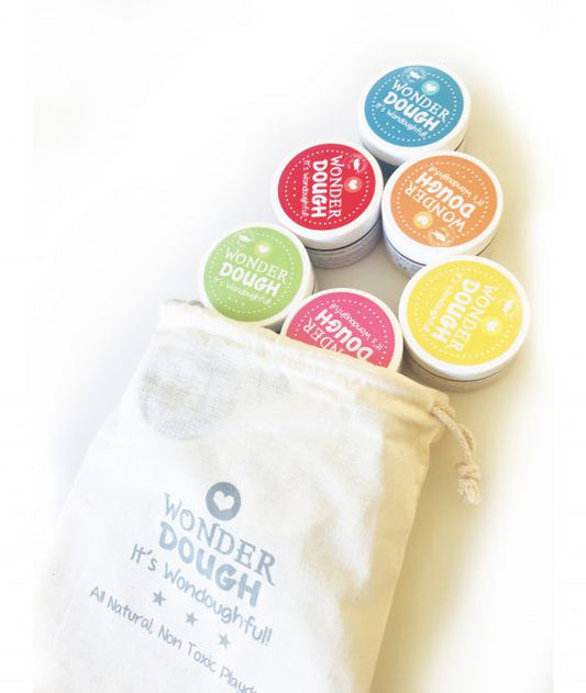 Wonderdough Rainbow Pack (6 x 125 g tubs)