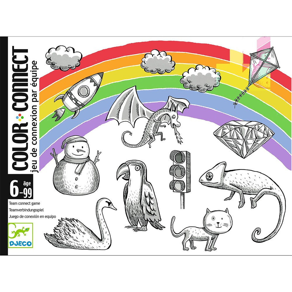 Djeco card game Color connect