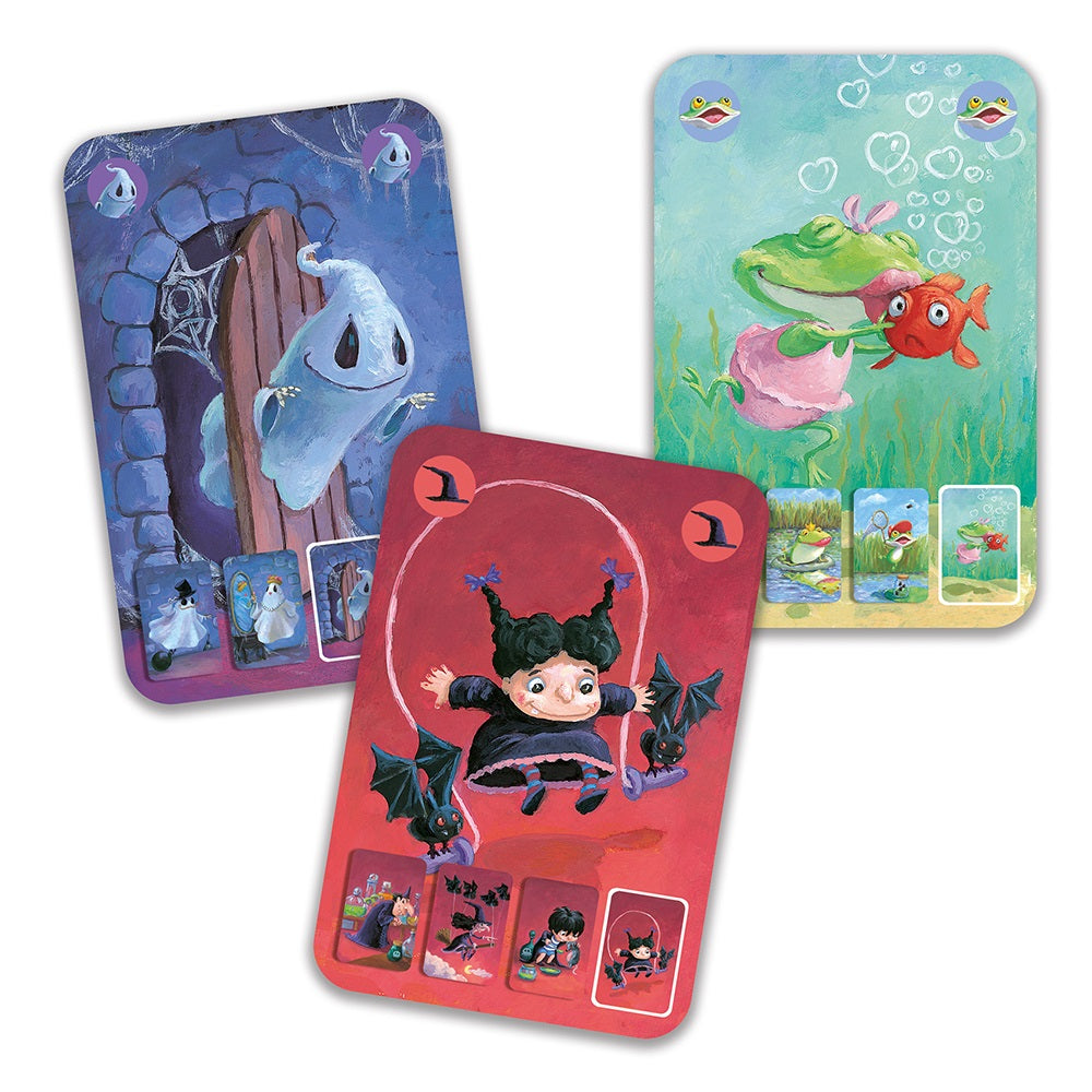 Djeco Playing card Mini family