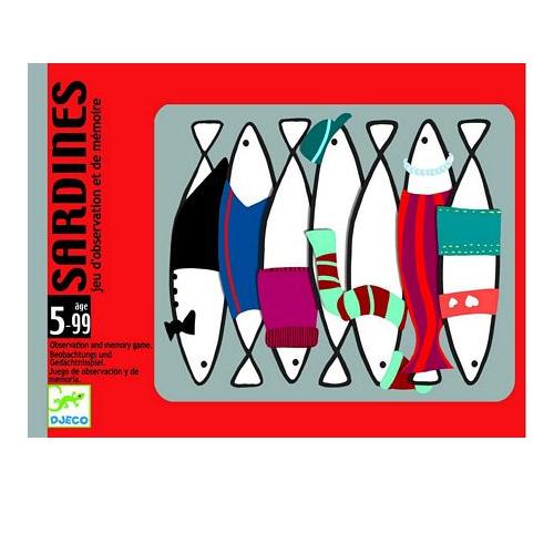 Djeco card game Sardines