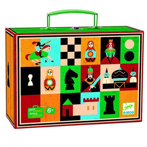 Djeco Nomads games Chess +Checkers