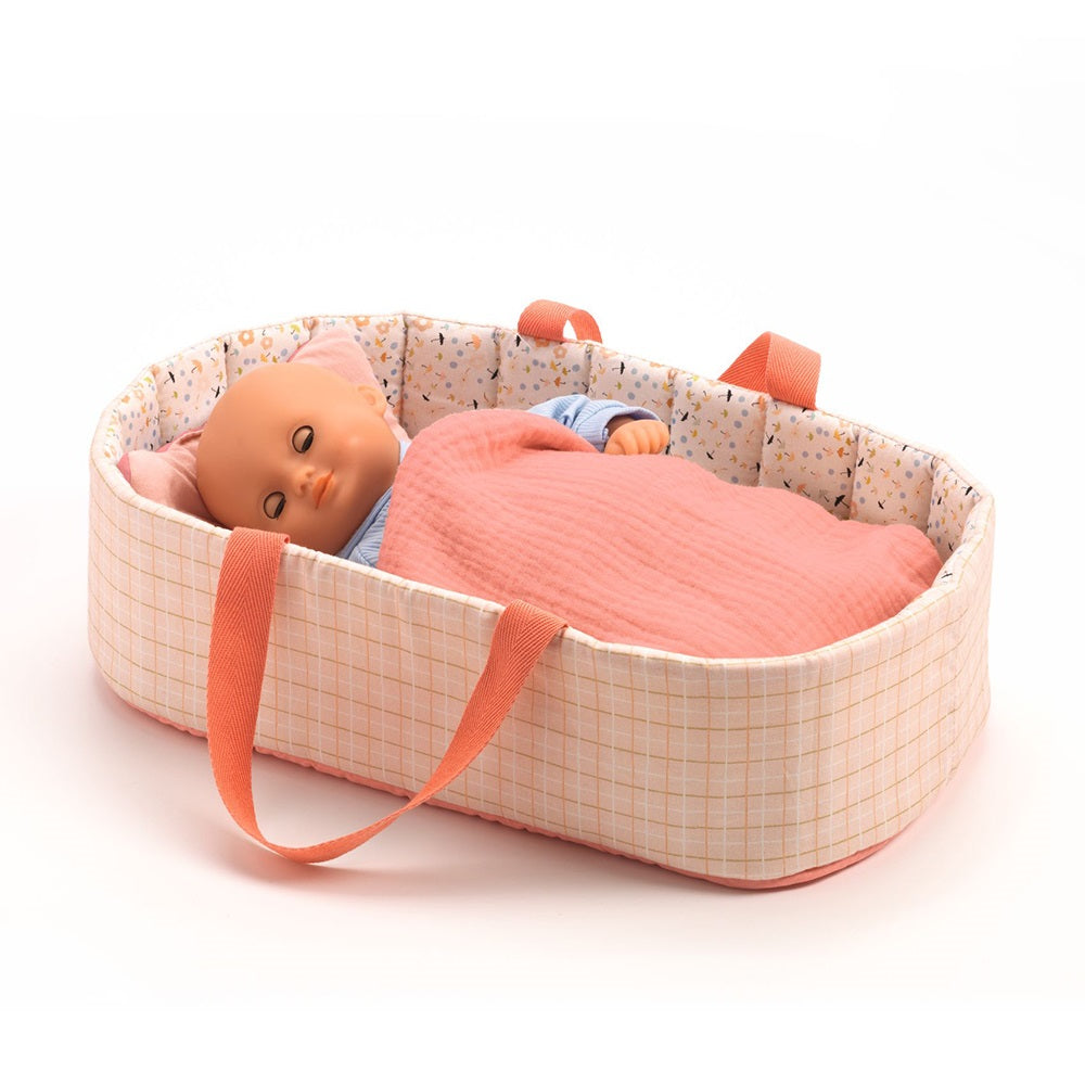Djeco Bassinet Pink Lines