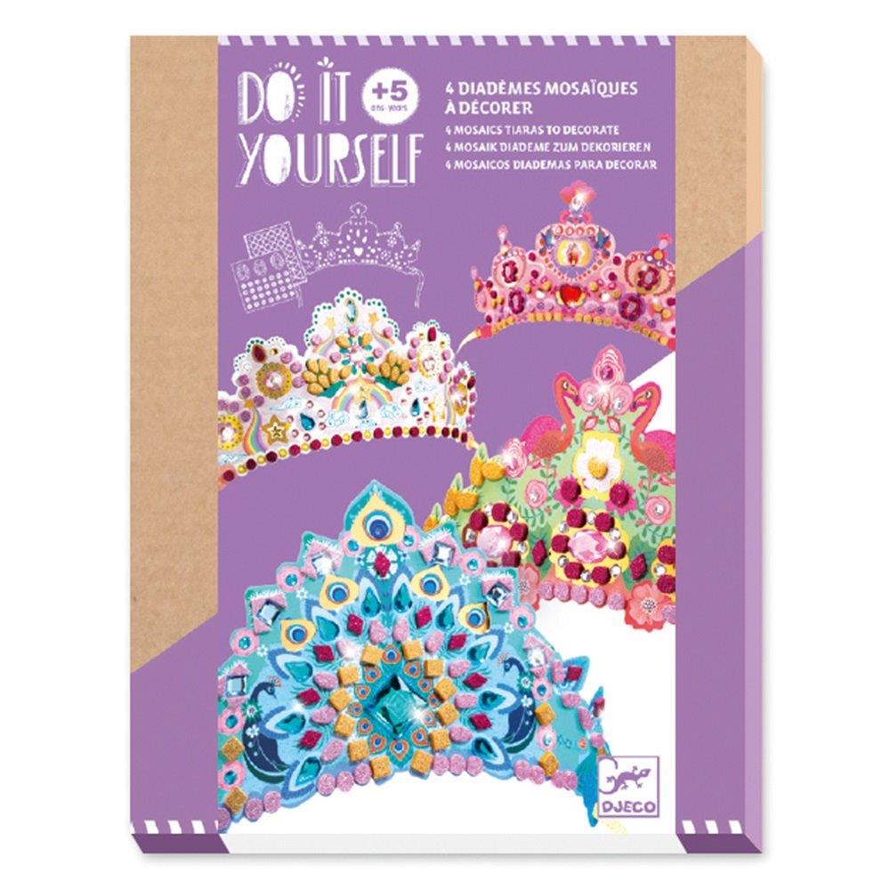 DIY Sticker-Mosaics Tiaras, Like a princess