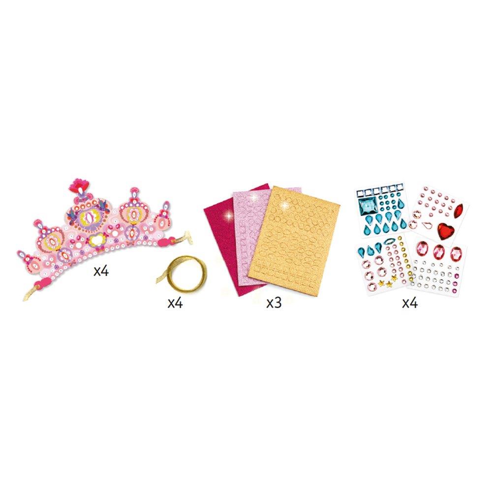 DIY Sticker-Mosaics Tiaras, Like a princess