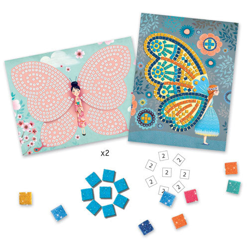 Sticker mosaics Butterflies