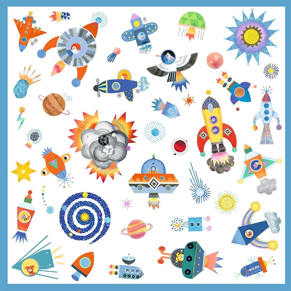 Djeco Stickers Interstellar