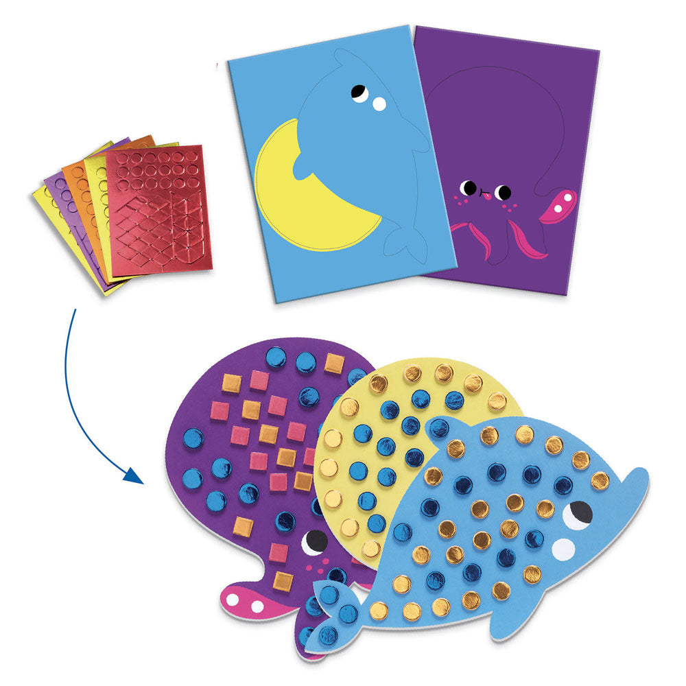 Djeco Seaside delights - 6 activities creative kit